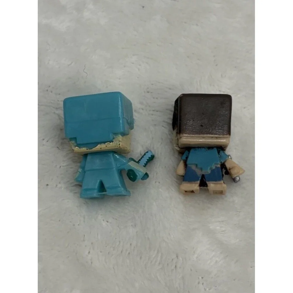Minecraft Steve Mini Figure Lot Of 2